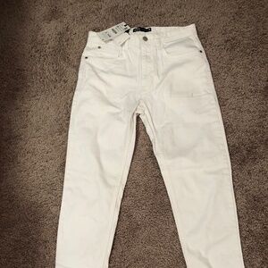 Zara Women’s White Skinny Jeans size 8 NEW with tags